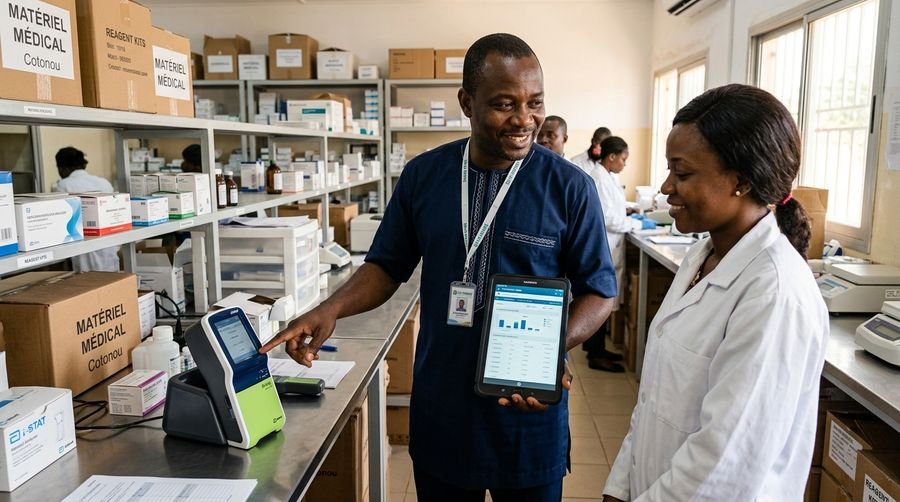 Présentation d'un outil numérique de suivi dans le secteur de la distribution biomédicale